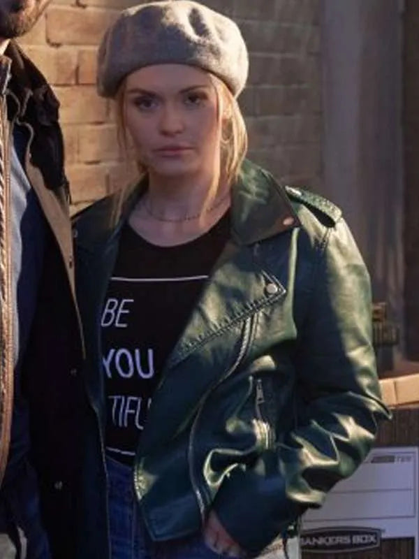 Holland Roden Tipline Mysteries Dial 1 for Murder Leather Jacket