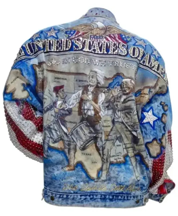 Tony Alamo Religious Leader Denim Jacket