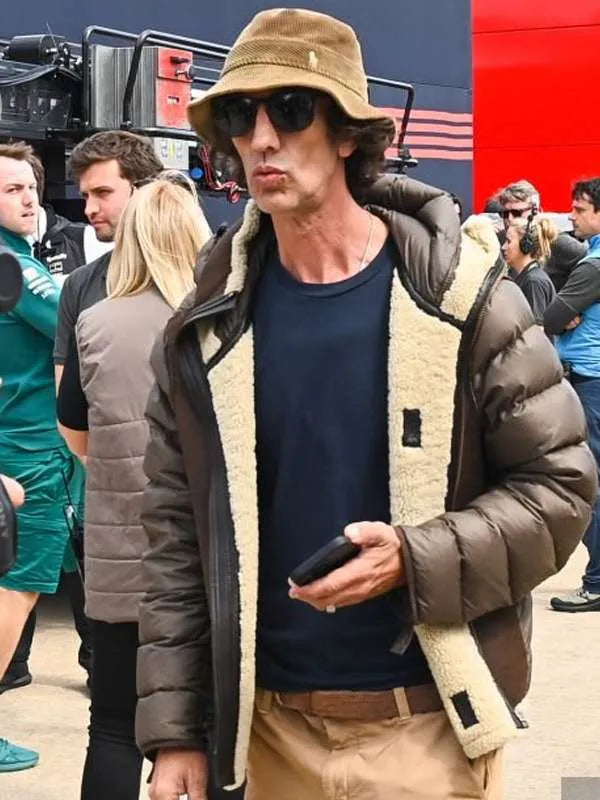 Richard Ashcroft Tramlines Festival 2023 Shearling Jacket