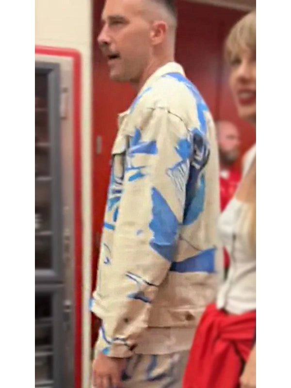 Travis Kelce Denim Jacket