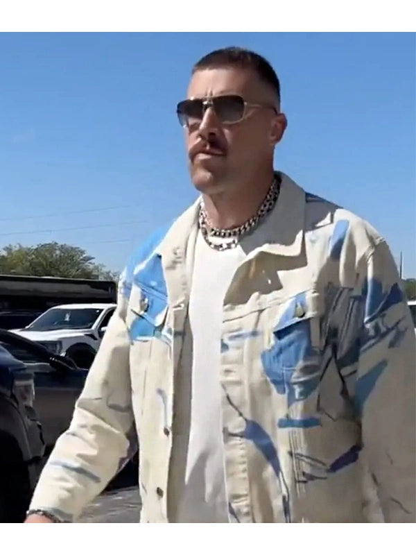 Travis Kelce Denim Jacket