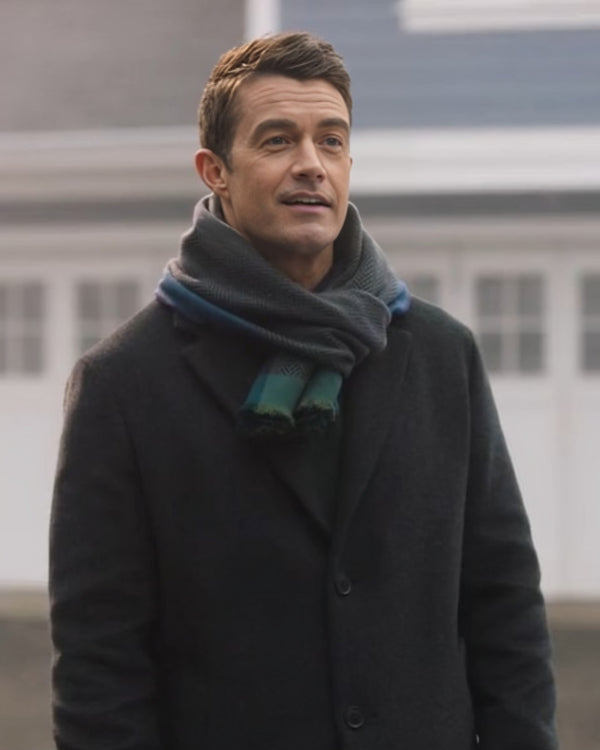 Twas The Date Before Christmas 2024 Robert Buckley Black Coat