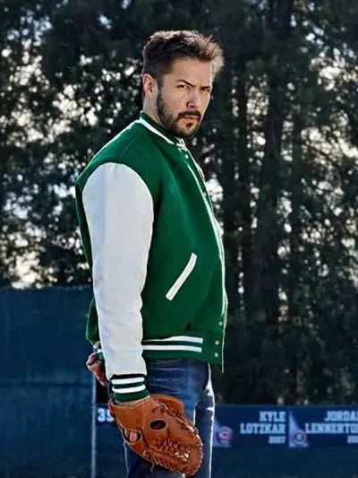 Marco Grazzini Hearts in the Game Varsity Jacket