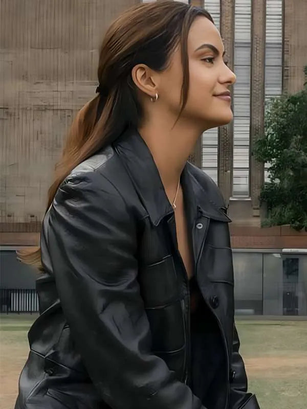 Upgraded 2024 Camila Mendes Leather Jacket