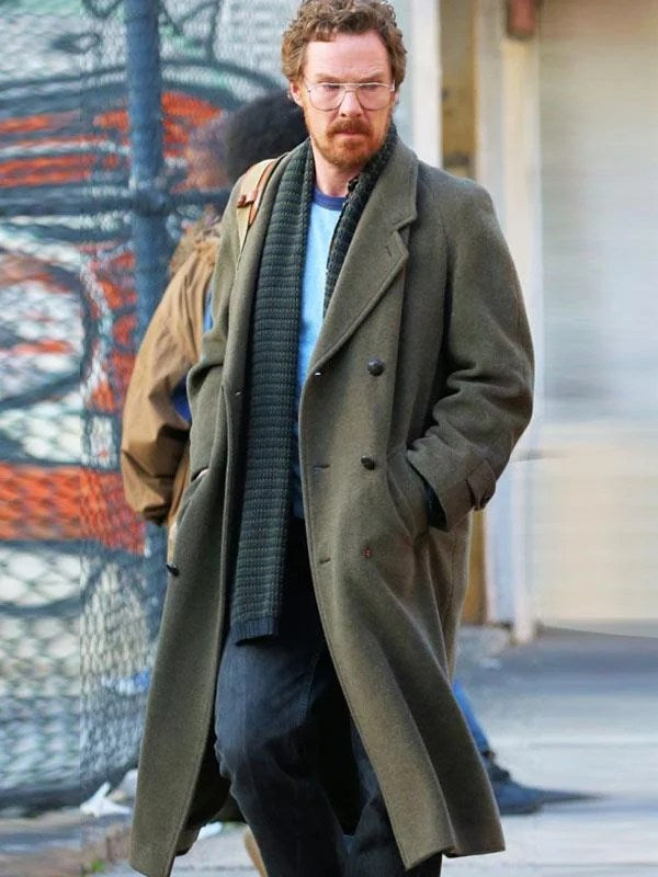 Eric 2024 Benedict Cumberbatch Wool Trench Coat