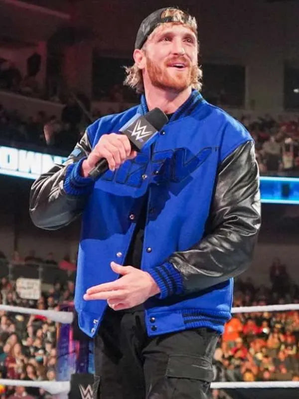 Logan Paul WWE Varsity Jacket