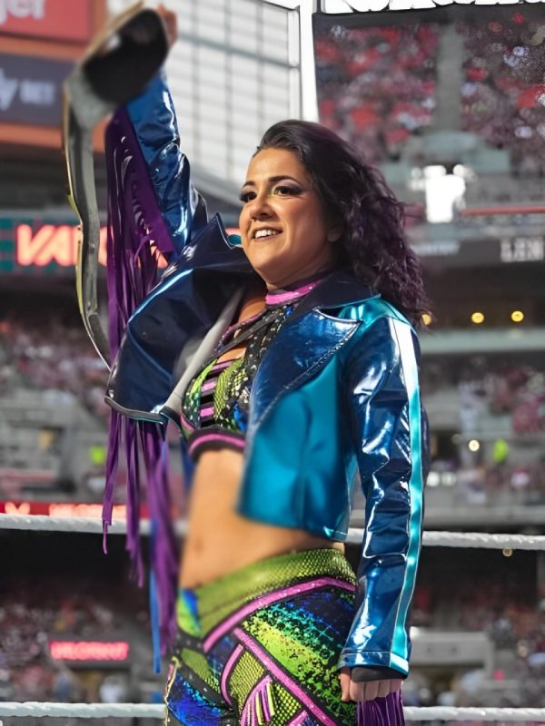 WWE Summer Slam 2024 Bayley Fringe Jacket