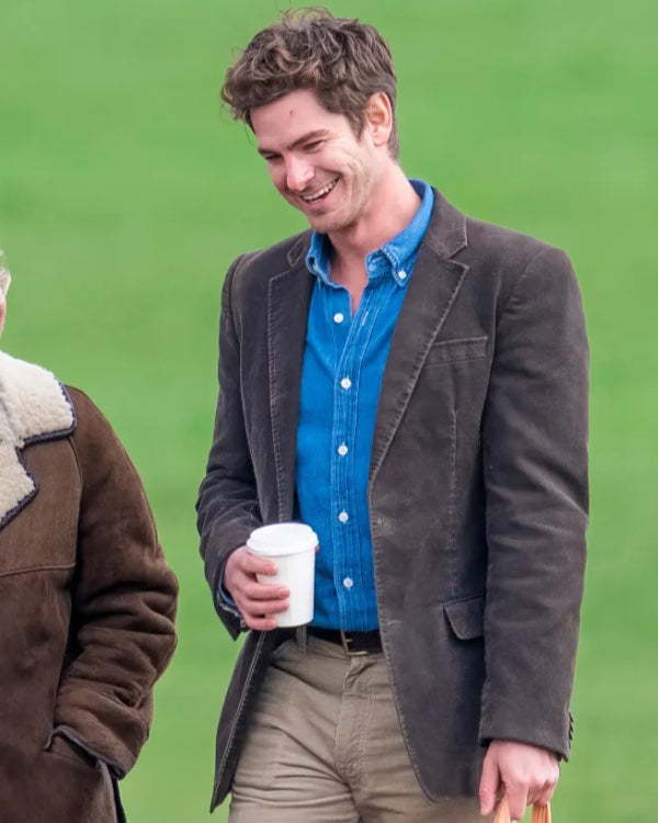 We Live in Time 2024 Andrew Garfield Blazer