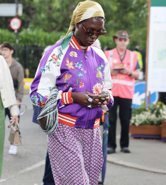 Jodie Turner-Smith Wimbledo 2024 Jacket