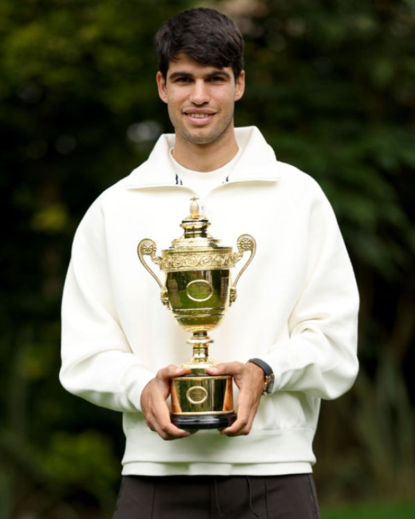 Carlos Alcaraz Wimbledon 2024 Pullover Sweatshirt