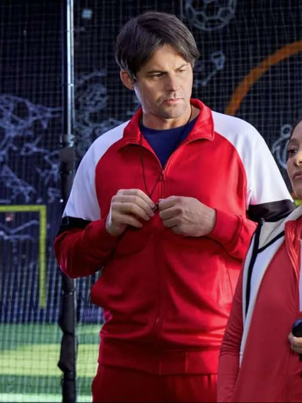 Kristoffer Polaha A Winning Team Red Track Suit