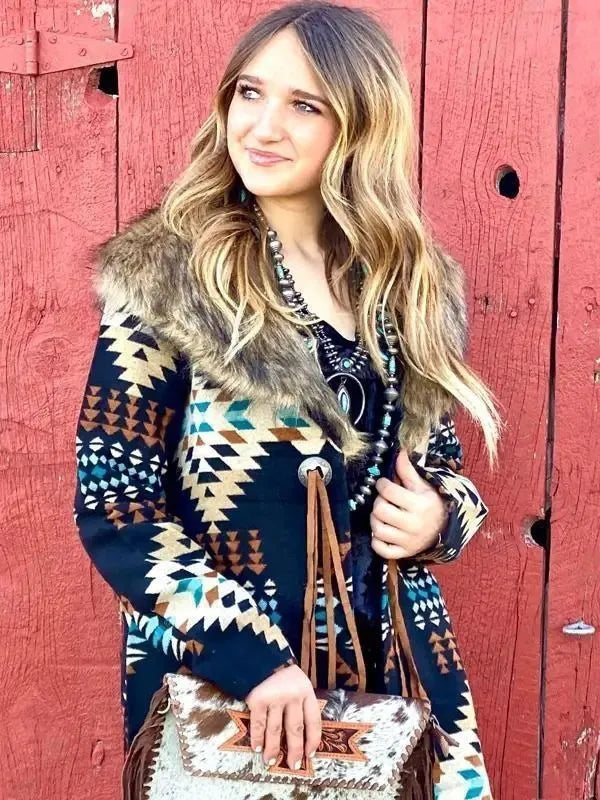 Yellowstone Beth Dutton Tribal Coat