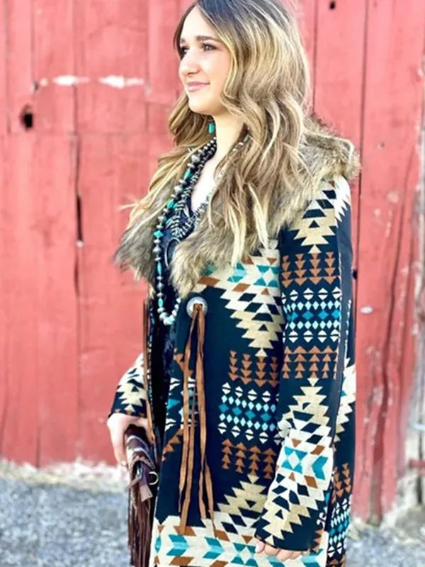 Yellowstone Beth Dutton Tribal Coat