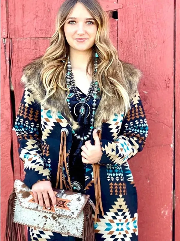 Yellowstone Beth Dutton Tribal Coat