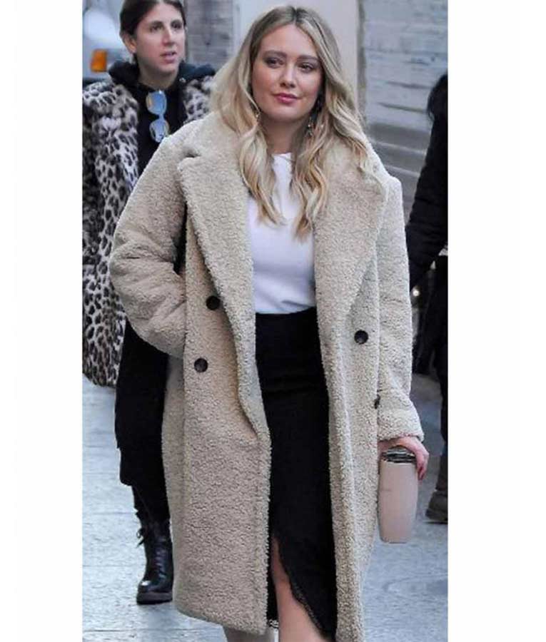 Younger S07 Hilary Duff Sherpa Coat