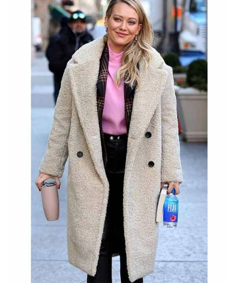 Younger S07 Hilary Duff Sherpa Coat