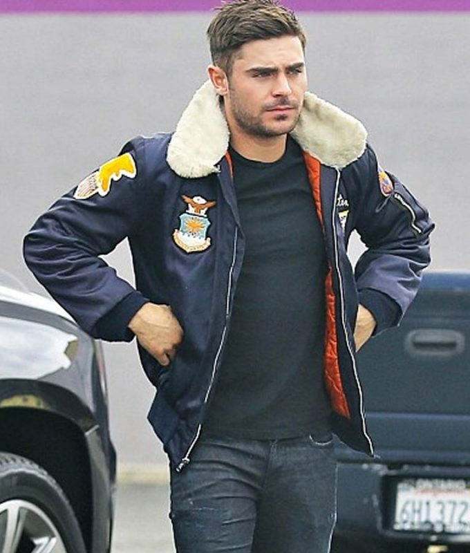 Zac Efron Bomber Jacket