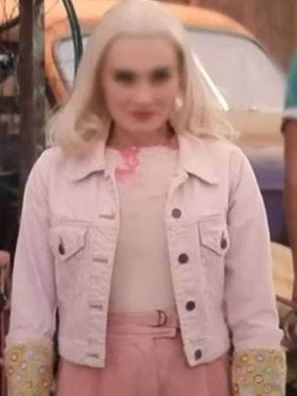 Meg Donnelly Zombies 3 Pink Denim Jacket