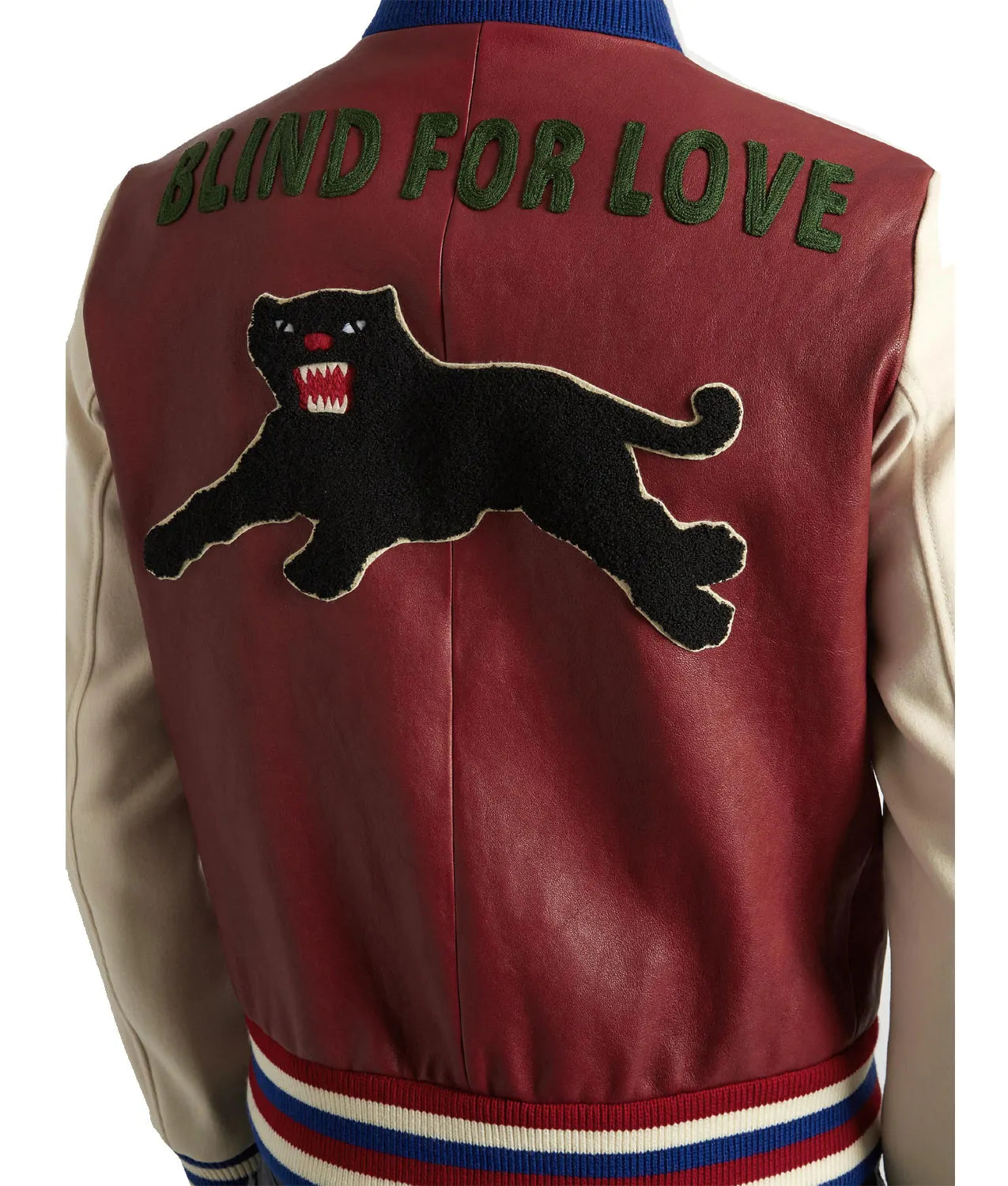 J Hope Blind for Love Varsity Leather Jacket