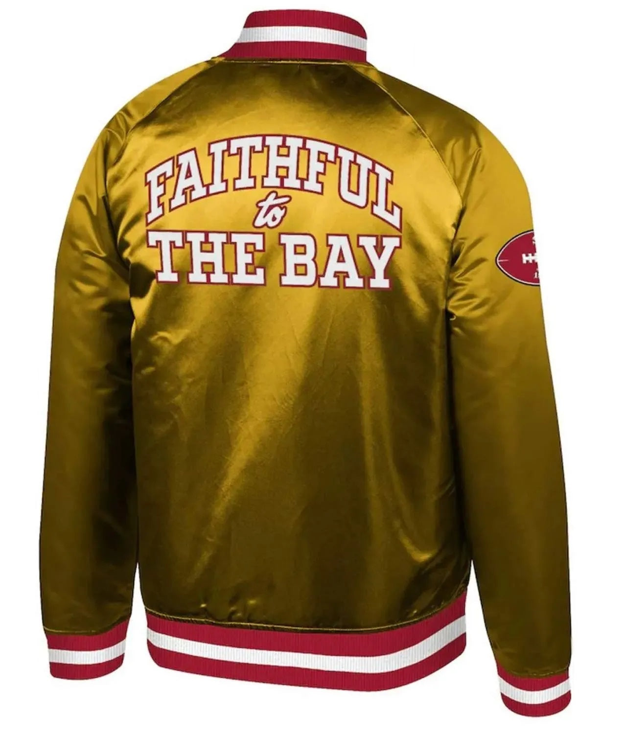 Roman Geike San Francisco 49ers Gold Jacket