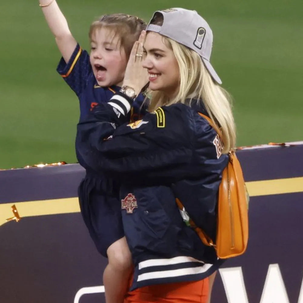 Kate Upton Astros Victory Parade Jacket