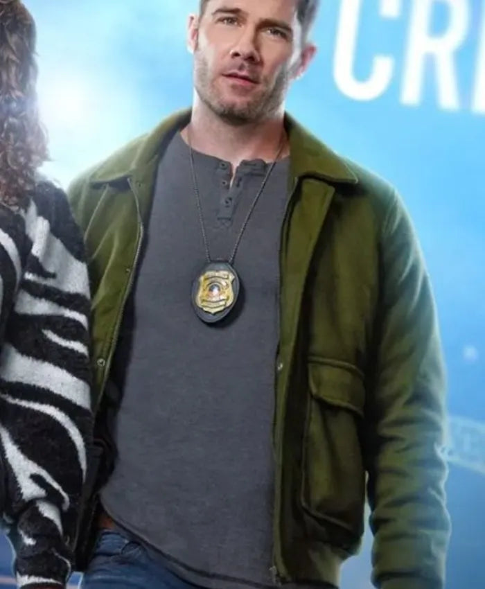 Shawn CrimeTime Freefall 2024 Green Jacket