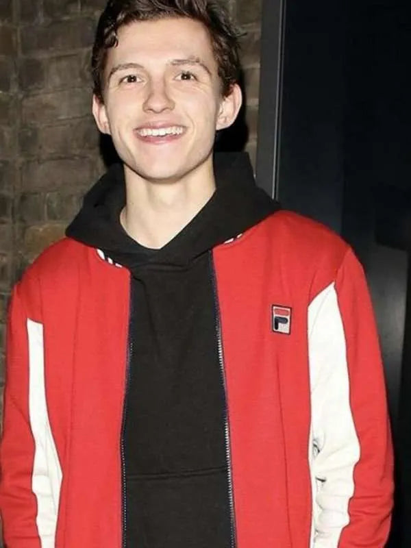 Tom Holland Red Fleece Jacket