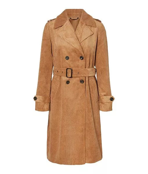 Women’s Tobacco Brown Trench Coat