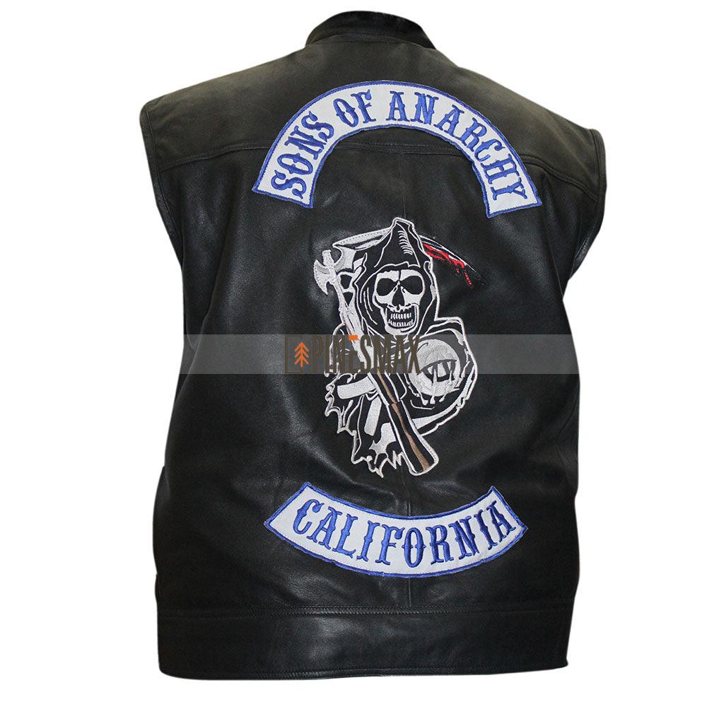 Sons Of Anarchy Leather Vest - PINESMAX