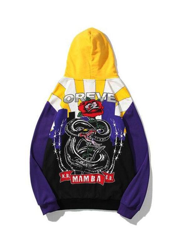Lakers Kobe Devin Booker Purple Hoodie - New American Jackets
