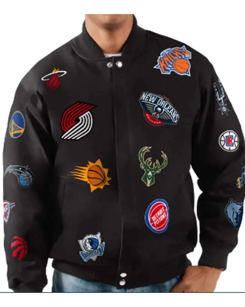 Carl Banks NFL Twill Collage Jacket