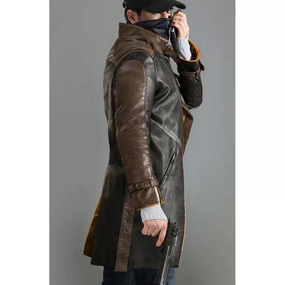 AIDEN PEARCE WATCH DOG TRENCH COAT - PINESMAX