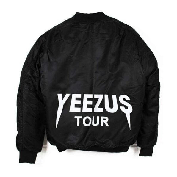 Kanye West Singer Yeezus Tour Bomber Jacket - PINESMAX