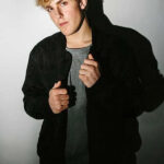 American-Actor-Jake-Paul-Black-Suede-Leather-Jacket