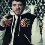American-Rapper-Jack-Harlow-Nail-Tech-Brown-Jacket