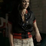Back-To-Black-2024-Marisa-Abela-Black-Bomber-Jacket