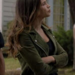 Bailey-Nune-The-Rookie-Green-Suede-Leather-Jacket
