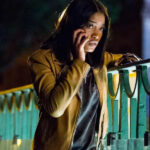 Berlin-Station-April-Lewis-Brown-Leather-Jacket