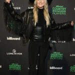 Lainey-Wilson-Country-Power-Players-2024-Fringe-Leather-Jacket