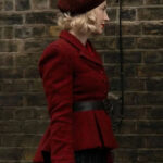 Blitz-2024-Saoirse-Ronan-Red-Tweed-Blazer-On-Sale