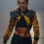 Boy-Kills-World-Jessica-Rothe-Yellow-Cropped-Jacket