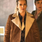 Donna-Hanscum-Supernatural-Shearling-Suede-Jacket