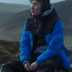 Bring-Them-Down-2025-Barry-Keoghan-Blue-Puffer-Jacket