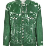 Joe-Burrows-Green-Denim-Jacket