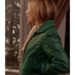 And-Just-Like-That-Sarah-Jessica-Green-Bomber-Jacket-3