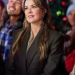 Navigating Christmas 2023 Chelsea Hobbs Grey Trench Coat - PINESMAX