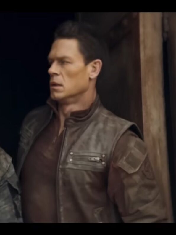 Hidden Strike 2023 John Cena Leather Vest - PINESMAX