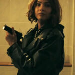 Cult-Killer-2024-Shelley-Hennig-Black-Leather-Jacket