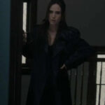 Dark-Matter-S01-Daniela-Vargas-Dessen-Black-Leather-Coat