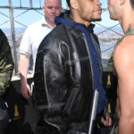 American-Boxer-Devin-Haney-Studded-Black-Leather-Jacket